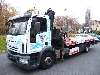 Iveco 120E24 Abschleppwagen Plateau Kran Winde