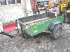 Blumenröhr Baumaschinen Anhänger 1-Achs Rampen 1,8to.